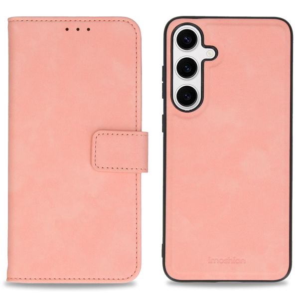 iMoshion Etui de téléphone de type portefeuille de luxe 2-en-1 amovible Samsung Galaxy S24 Plus - Rose
