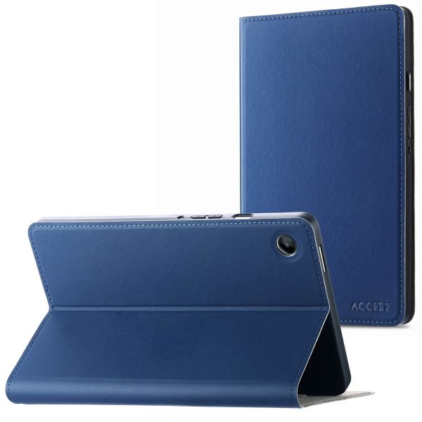 Accezz Housse Classic Tablet Stand Samsung Galaxy Tab A9 8.7 pouces  - Bleu foncé