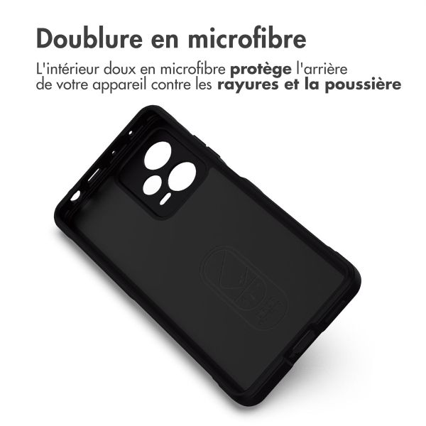 iMoshion EasyGrip Backcover Xiaomi Redmi Note 12 Pro Plus - Noir