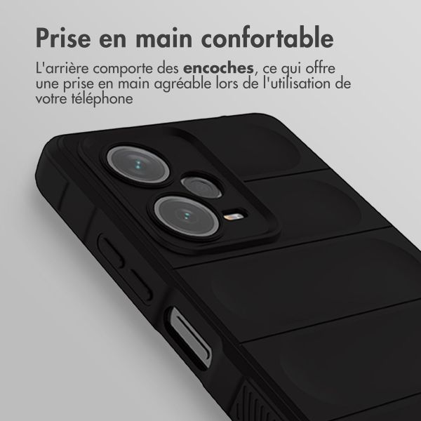 iMoshion EasyGrip Backcover Xiaomi Redmi Note 12 Pro Plus - Noir