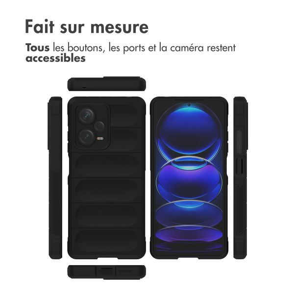 iMoshion EasyGrip Backcover Xiaomi Redmi Note 12 Pro Plus - Noir