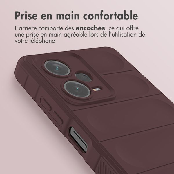 imoshion EasyGrip Backcover Xiaomi Redmi Note 12 Pro Plus - Aubergine