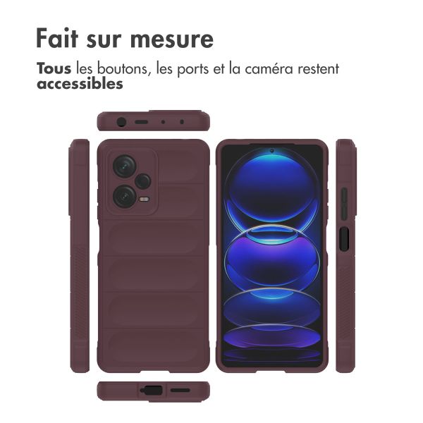 imoshion EasyGrip Backcover Xiaomi Redmi Note 12 Pro Plus - Aubergine