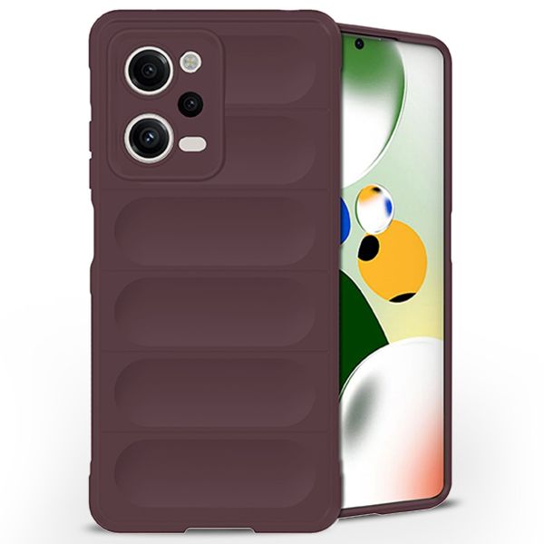 iMoshion EasyGrip Backcover Xiaomi Redmi Note 12 Pro - Aubergine