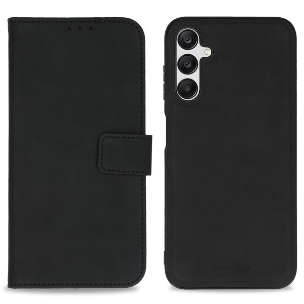 iMoshion Etui de téléphone de type portefeuille de luxe 2-en-1 amovible Samsung Galaxy A25 - Noir