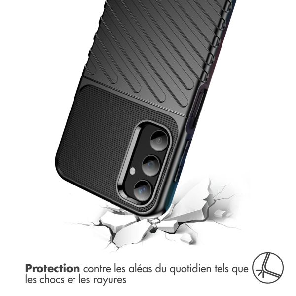 iMoshion Coque Arrière Thunder Samsung Galaxy A25 - Noir