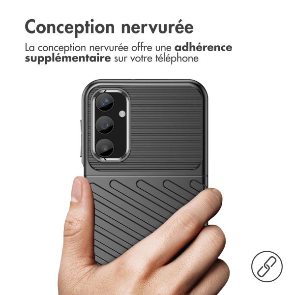 imoshion Coque Arrière Thunder Samsung Galaxy A25 (5G) - Noir