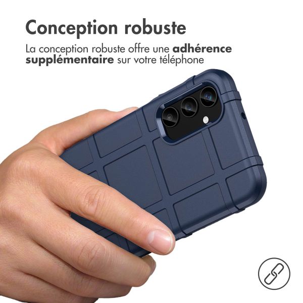 imoshion Coque Arrière Rugged Shield Samsung Galaxy A25 (5G) - Bleu foncé