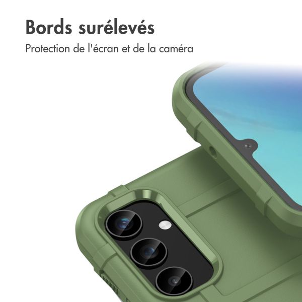 iMoshion Coque Arrière Rugged Shield Samsung Galaxy A25 - Vert foncé