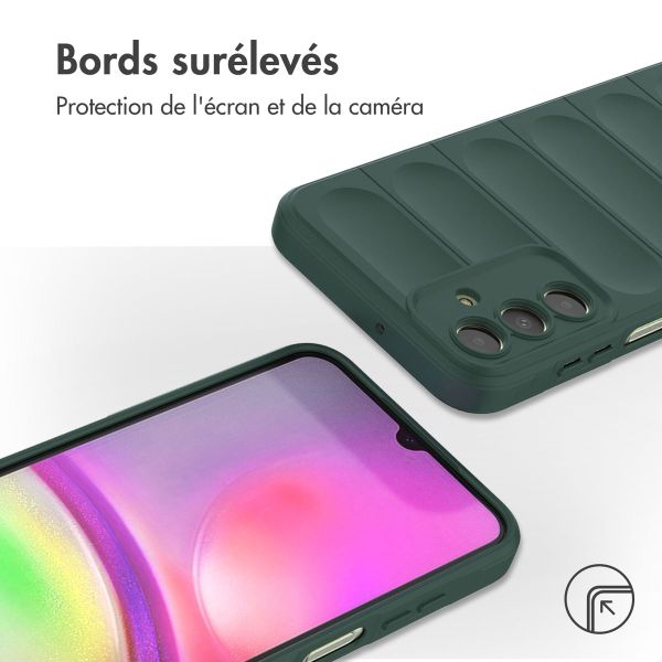 iMoshion Coque arrière EasyGrip Samsung Galaxy A25 - Vert foncé