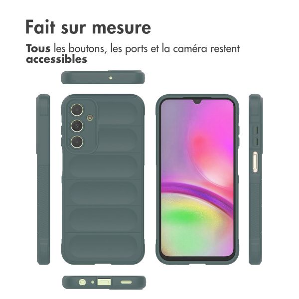 iMoshion Coque arrière EasyGrip Samsung Galaxy A25 - Vert foncé