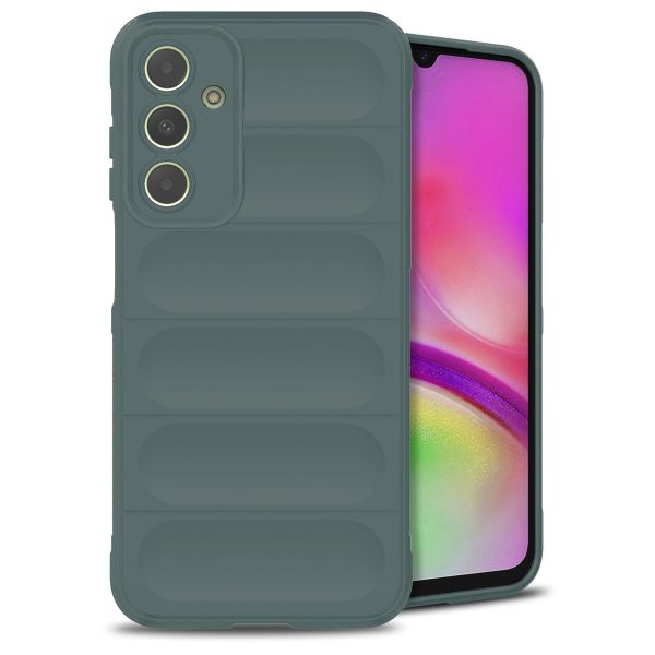 iMoshion Coque arrière EasyGrip Samsung Galaxy A25 - Vert foncé