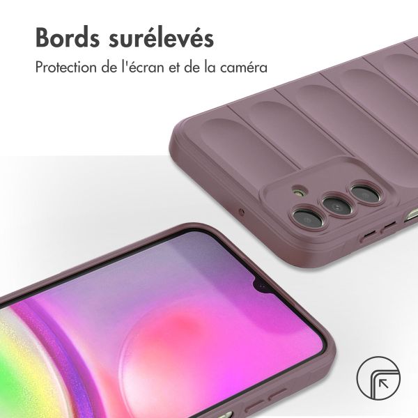 iMoshion Coque arrière EasyGrip Samsung Galaxy A25 - Violet