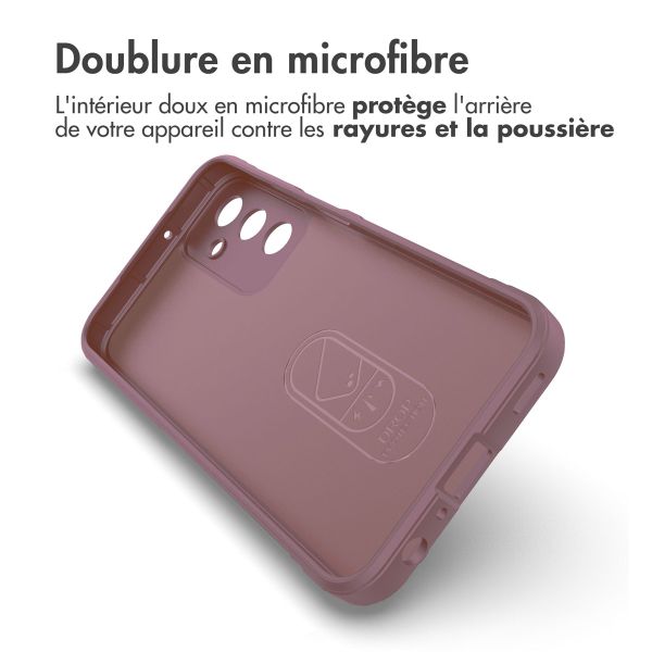 imoshion Coque arrière EasyGrip Samsung Galaxy A25 (5G) - Violet