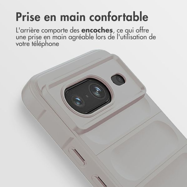 iMoshion EasyGrip Backcover Google Pixel 8 - Gris