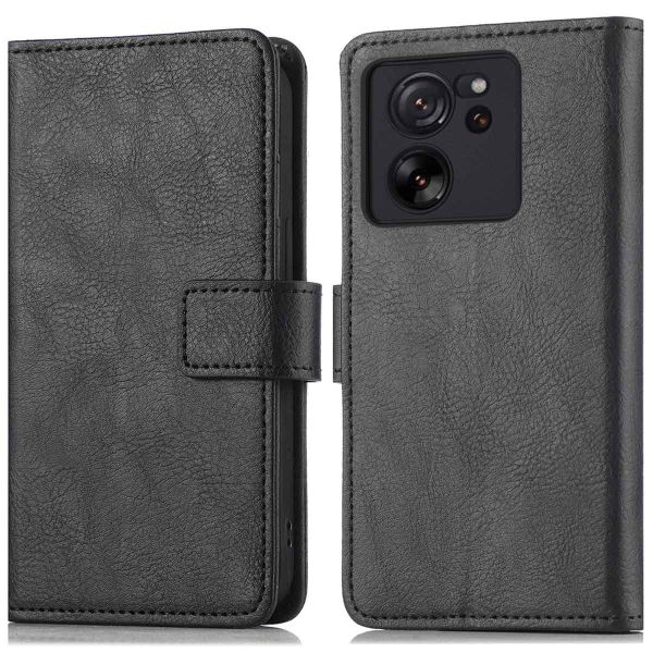 iMoshion Étui de téléphone portefeuille Luxe Xiaomi 13T / 13T Pro - Noir