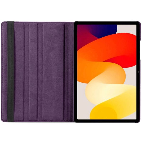 imoshion Coque tablette rotatif à 360° Xiaomi Redmi Pad SE - Violet