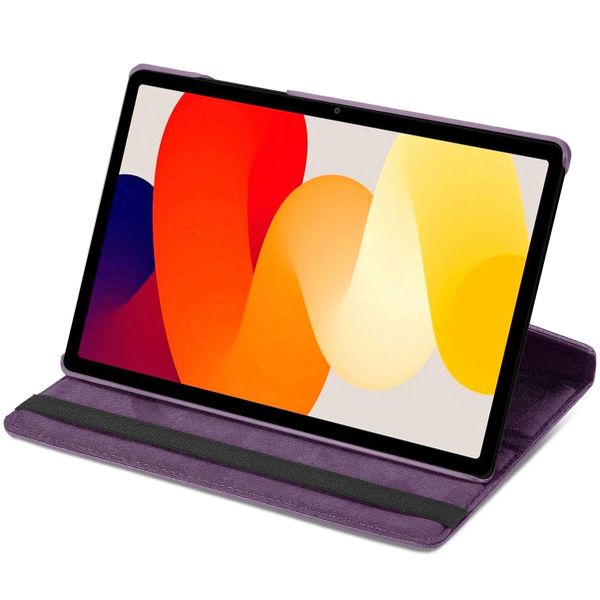 iMoshion Coque tablette rotatif à 360° Xiaomi Redmi Pad SE - Violet