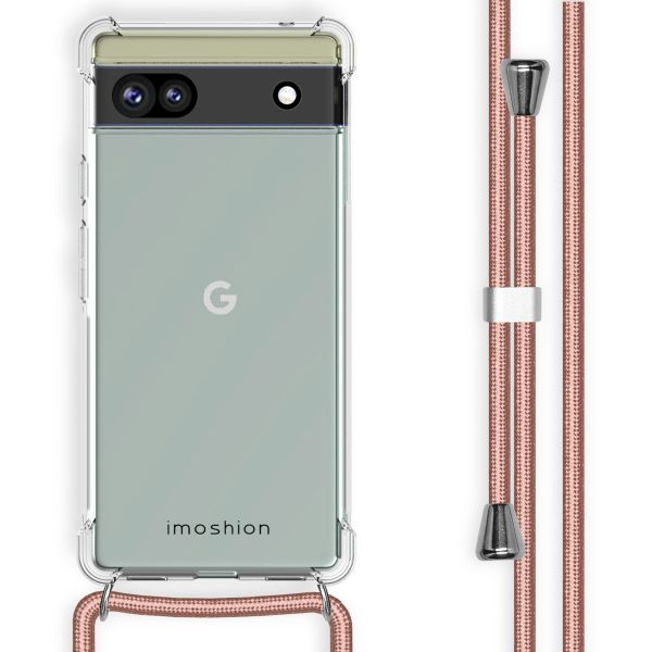 imoshion Coque avec dragonne Google Pixel 6a - Rose Dorée