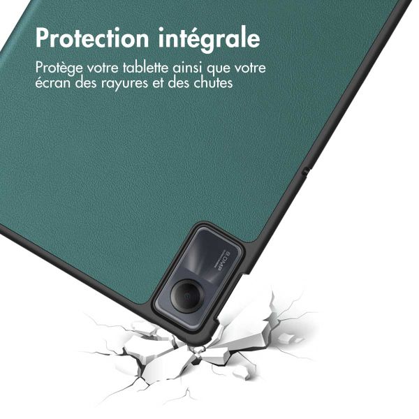 imoshion Coque tablette Trifold Xiaomi Redmi Pad SE - Vert foncé