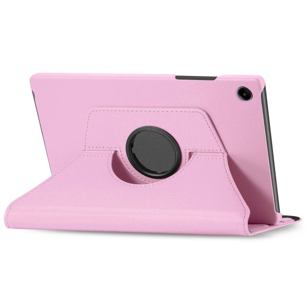 imoshion Coque tablette rotatif à 360° Samsung Galaxy Tab A9 8.7 pouces - Rose