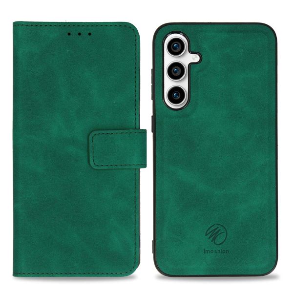 iMoshion Etui de téléphone de luxe 2-en-1 amovible Samsung Galaxy S23 FE - Vert foncé