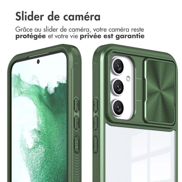 imoshion Coque arrière Camslider Samsung Galaxy S23 FE - Vert foncé