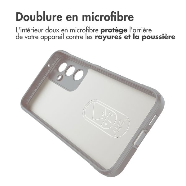 imoshion EasyGrip Backcover Samsung Galaxy S23 FE - Gris