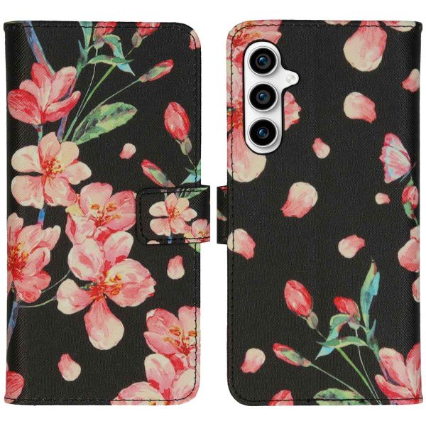 iMoshion Coque silicone design Samsung Galaxy S23 FE - Blossom Black