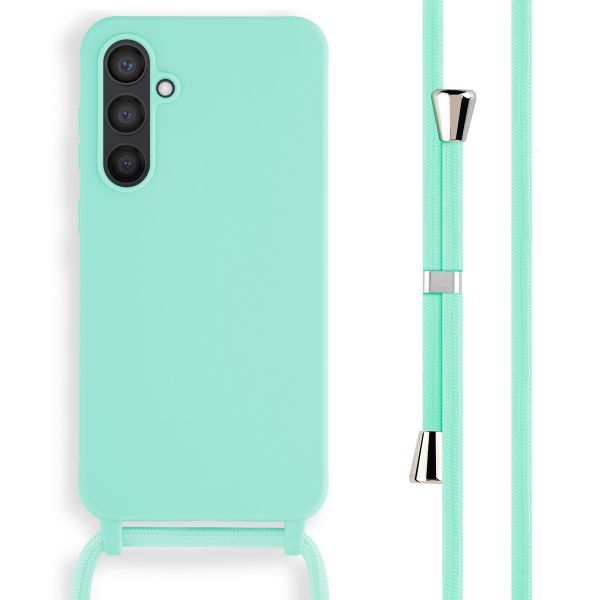 iMoshion Coque en silicone avec cordon Samsung Galaxy S23 FE - Vert menthe