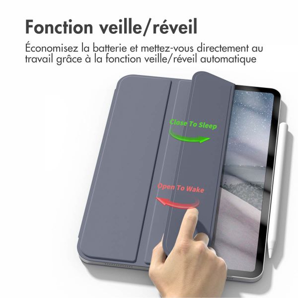 imoshion Magnetic etui de téléphone portefeuille iPad Pro 12.9 (2020 -2022) - Lavender