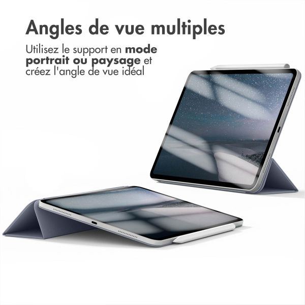 imoshion Magnetic etui de téléphone portefeuille iPad Pro 12.9 (2020 -2022) - Lavender