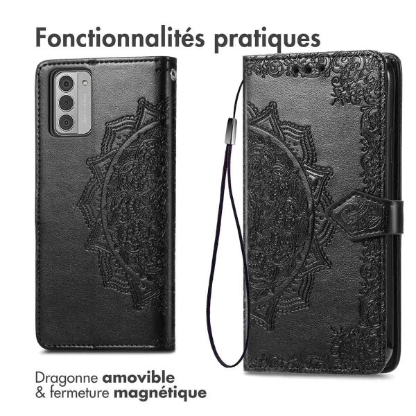 iMoshion Etui de téléphone portefeuille Mandala Nokia G42 - Noir