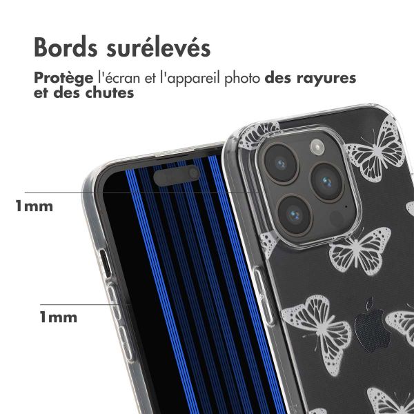 iMoshion Coque Design iPhone 15 Pro - Butterfly