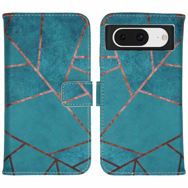 imoshion Coque silicone design Google Pixel 8 - Blue Graphic