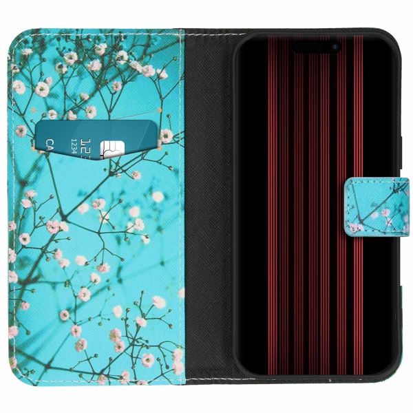 imoshion Design Softcase Bookcase iPhone 15 - Blossom