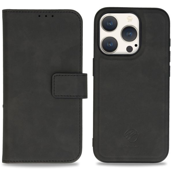 iMoshion Etui de téléphone de luxe 2-en-1 amovible iPhone 15 Pro - Noir