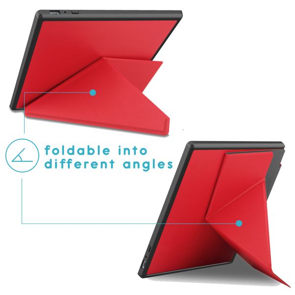 imoshion Étui de liseuse portefeuille Pliable Kobo Elipsa 2E - Rouge