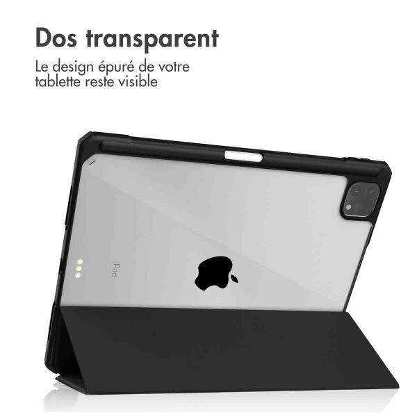 imoshion Coque tablette rigide Trifold iPad Pro 11 (2018/2020/2021/2022) - Noir