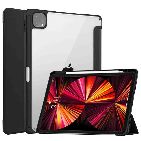 imoshion Coque tablette rigide Trifold iPad Pro 11 (2018/2020/2021/2022) - Noir