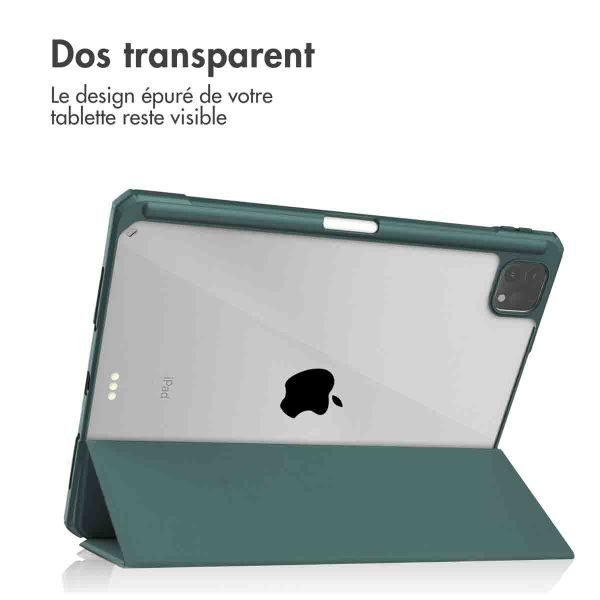 imoshion Coque tablette rigide Trifold iPad Pro 12.9 (2018/2020/2021/2022) - Vert