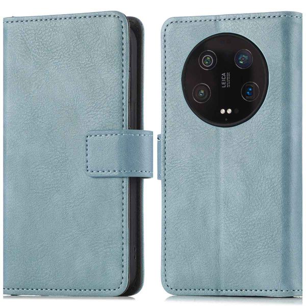 imoshion Étui de téléphone portefeuille Luxe Xiaomi 13 Ultra - Bleu clair