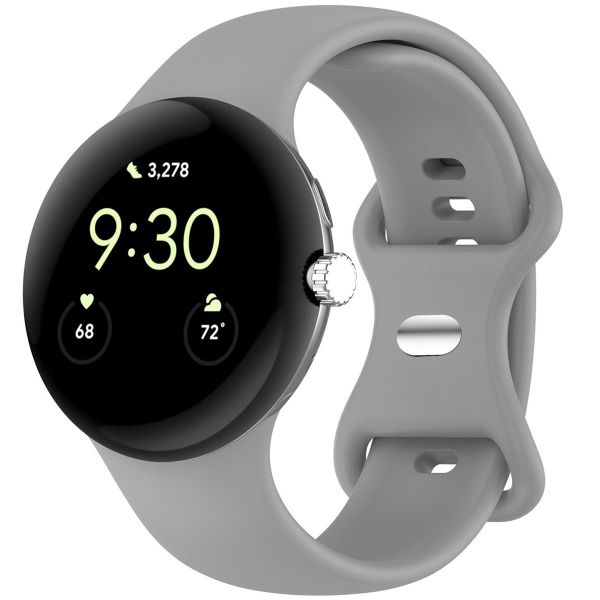 iMoshion Bracelet en silicone Google Pixel Watch / Watch 2 - Taille S - Gris