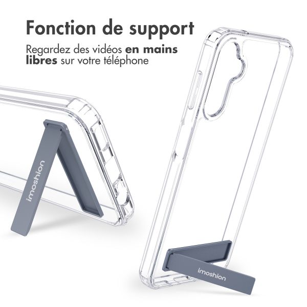 iMoshion ﻿Coque Stand Samsung Galaxy A14 (5G/4G) - Transparent