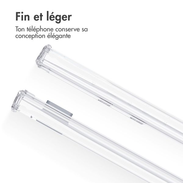 iMoshion ﻿Coque Stand Samsung Galaxy S23 Ultra - Transparent