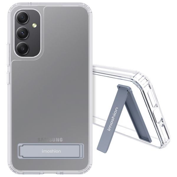 iMoshion ﻿Coque Stand Samsung Galaxy A34 (5G) - Transparent