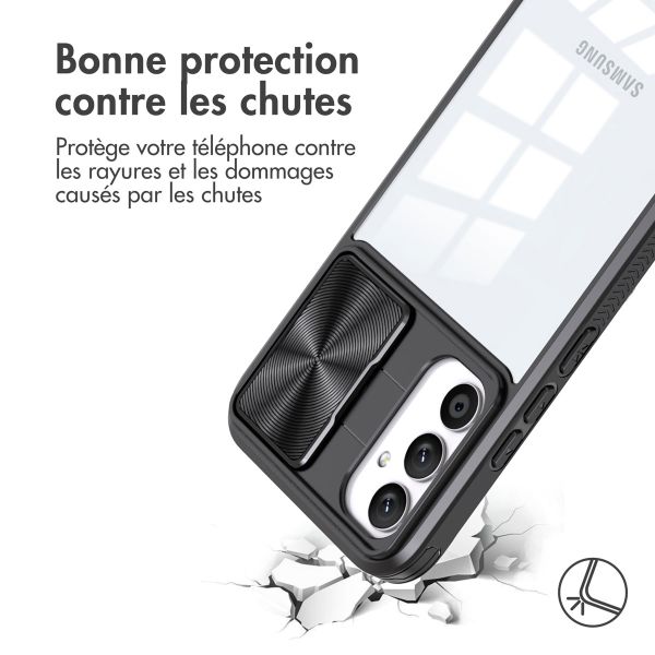 imoshion Coque arrière Camslider Samsung Galaxy A34 (5G) - Noir