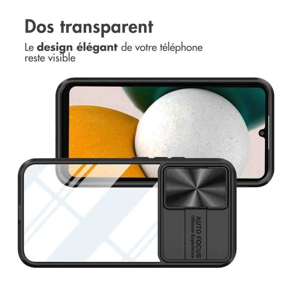 iMoshion Coque arrière Camslider Samsung Galaxy A34 (5G) - Noir