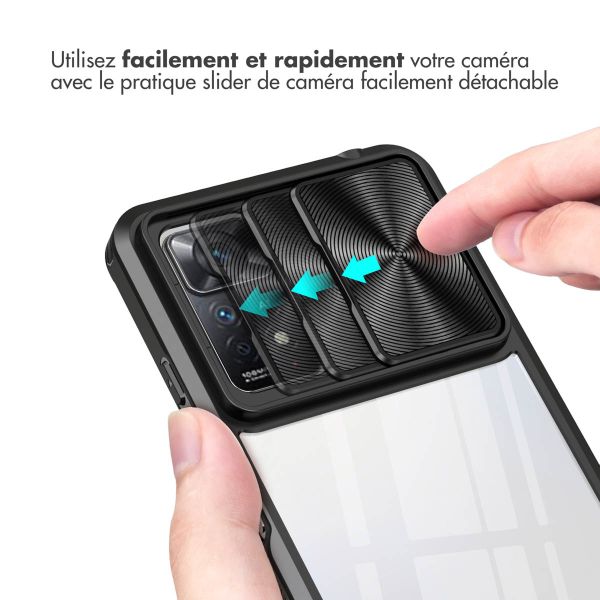 iMoshion Coque arrière Camslider Xiaomi Redmi Note 11 Pro - Noir