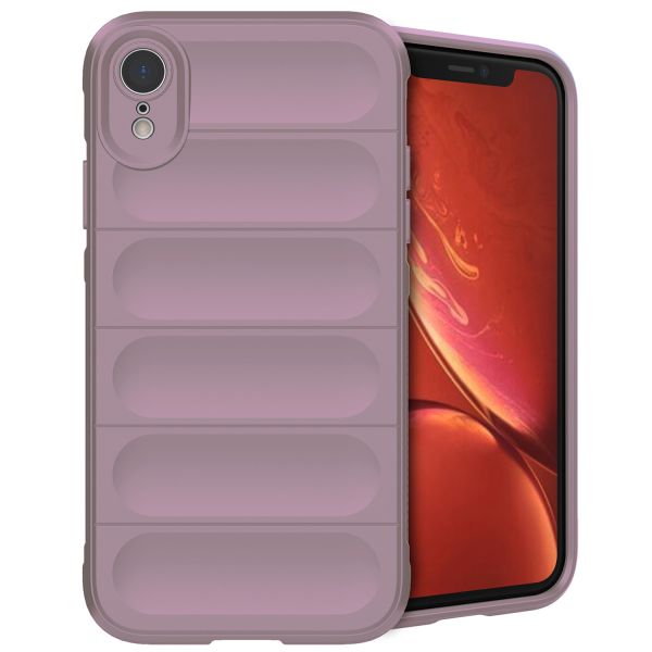 iMoshion Coque arrière EasyGrip iPhone Xr - Violet